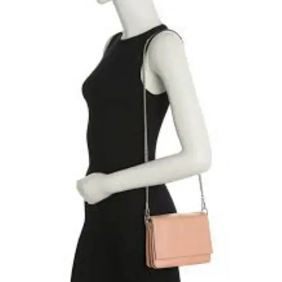NWT AllSaints Brune Leather Shoulder Bag